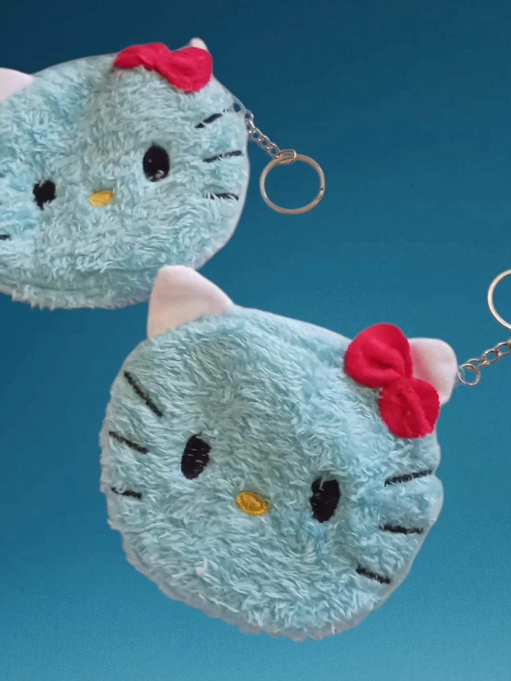 Plush Hello Kitty Keychain